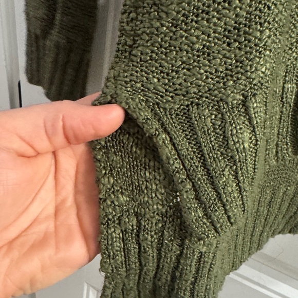 Charlotte Russe Olive Green Women's Sweater - Picture 5 of 5